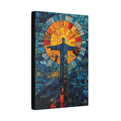 "Alpha and Omega - Revelation 22:13", Stretched Classic Canvas Fine Art Print
