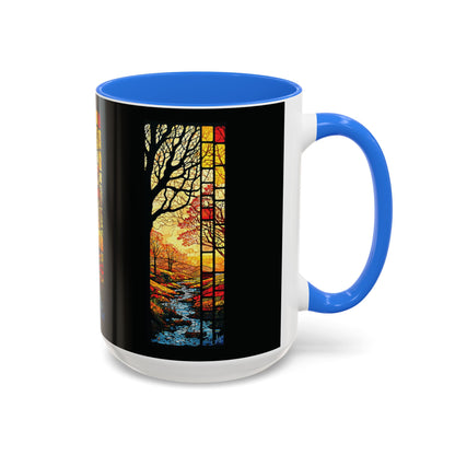 "Realization at 5", Colorful Mugs (11oz, 15oz)