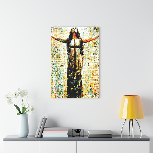 "Walk with God", Fine Art Acrylic Wall Prints (French Cleat Hanging)