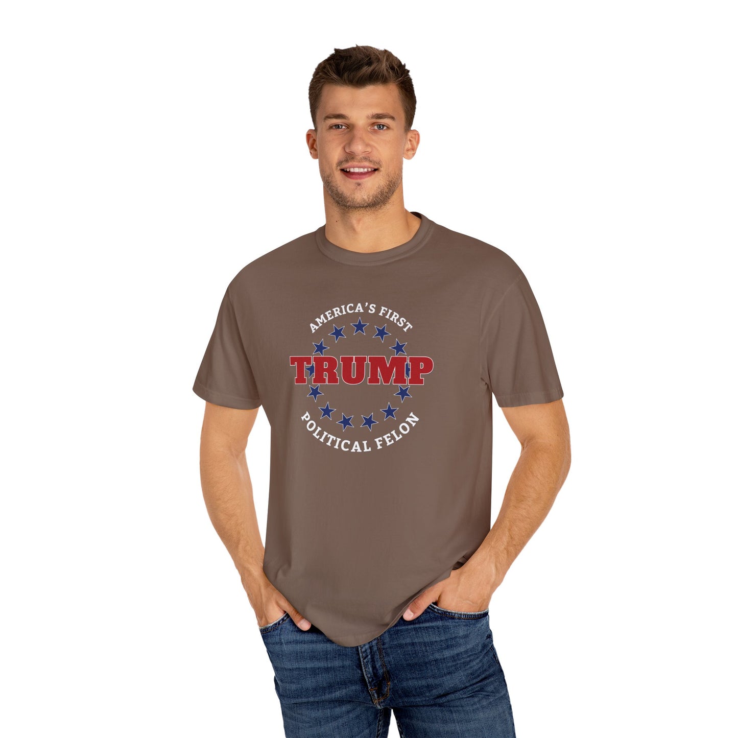 "Trump - America's First Political Felon", Unisex T-shirt