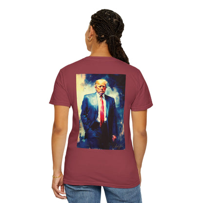 "Trump Portrait No. 6", Unisex T-shirt (Light Colors)