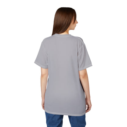 "Intelligent Conversation", Unisex T-shirt (Moonwalk Grey)