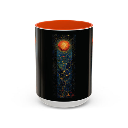 "The Living Light (John 8:12)", Colorful Mugs (11oz, 15oz)