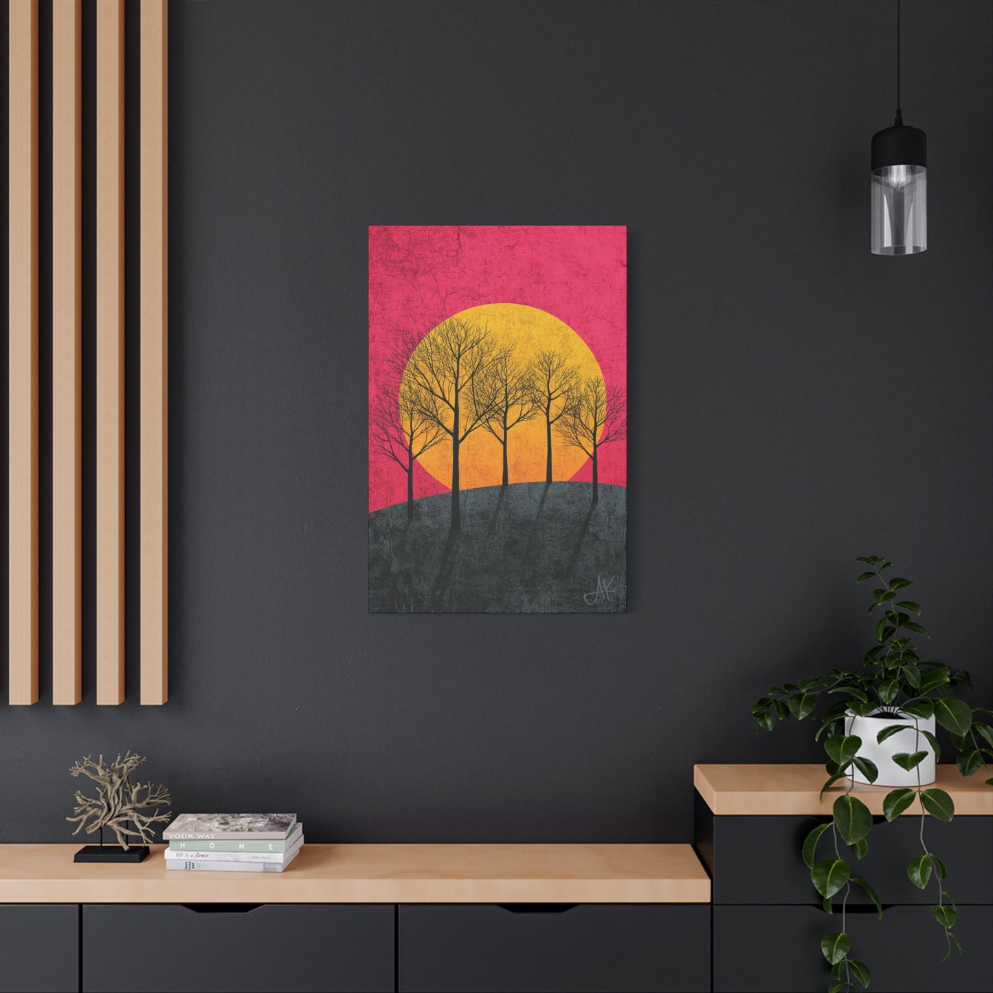 "Colors of Days End", Fine Art Matte Canvas, Stretched, 1.25"