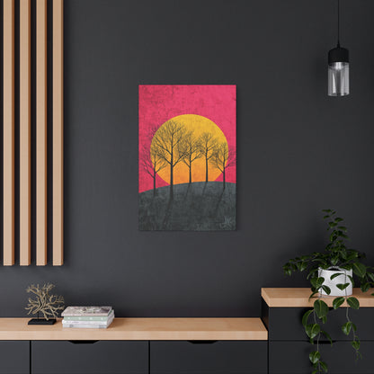 "Colors of Days End", Fine Art Matte Canvas, Stretched, 1.25"