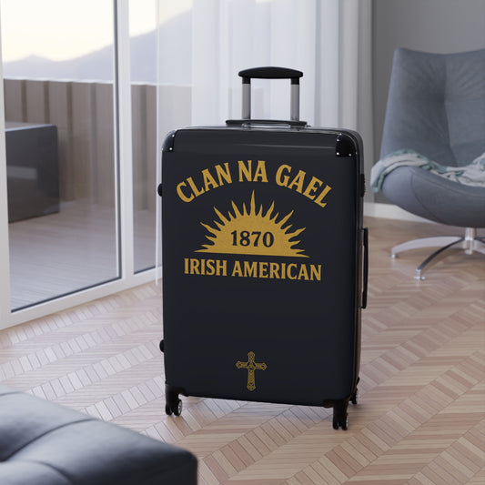 "Clan na Gael - Irish American", Suitcase (Black Denim)