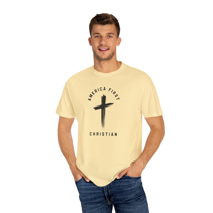 "America First Christian" #05, Unisex T-shirt (Light Colors)