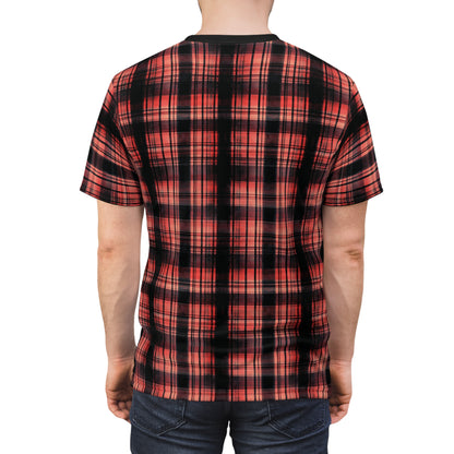 "Kin of Flame", Unisex Tee (Flame Black Collar)