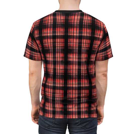 "Kin of Flame", Unisex Tee (Flame Black Collar)