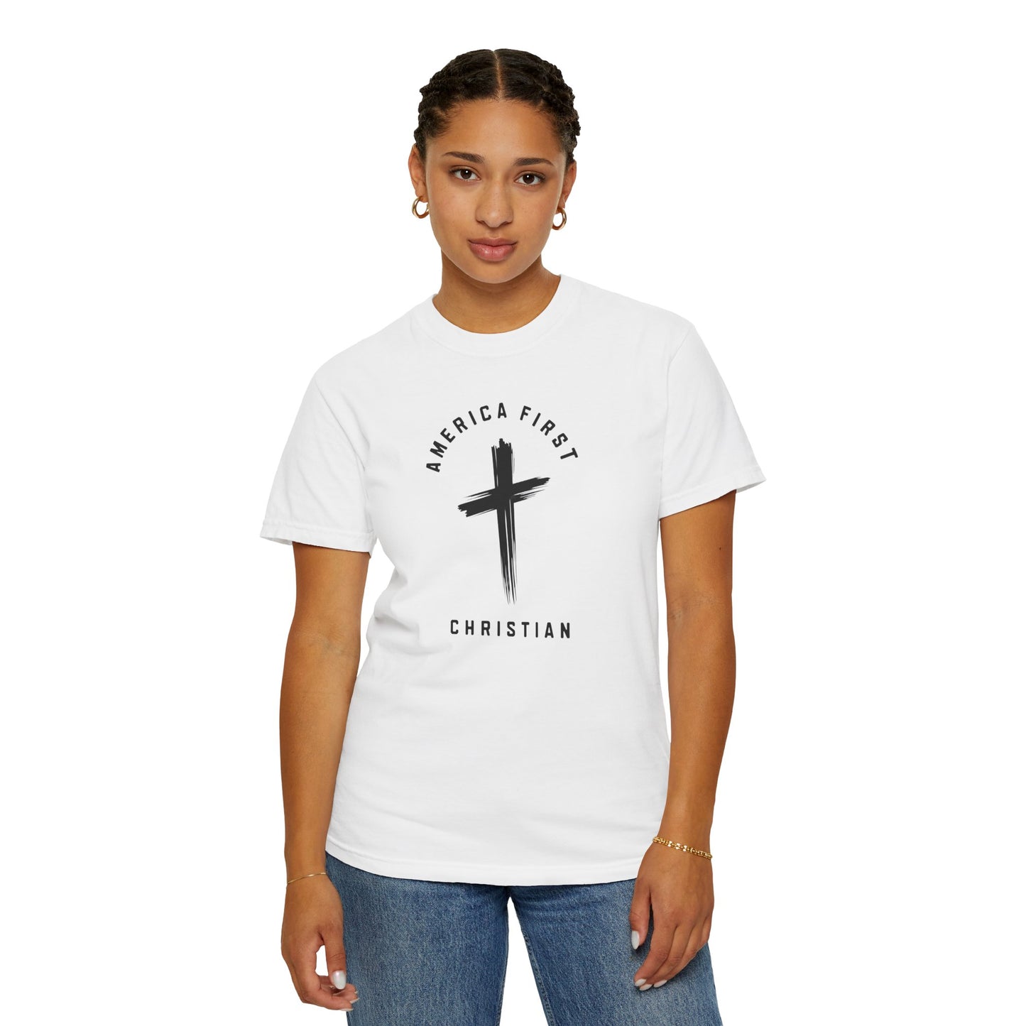 "America First Christian" #05, Unisex T-shirt (Light Colors)