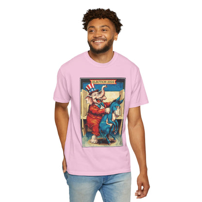 "MAGA Spanked the Donkeys 2024", Unisex T-shirt (Light Colors)