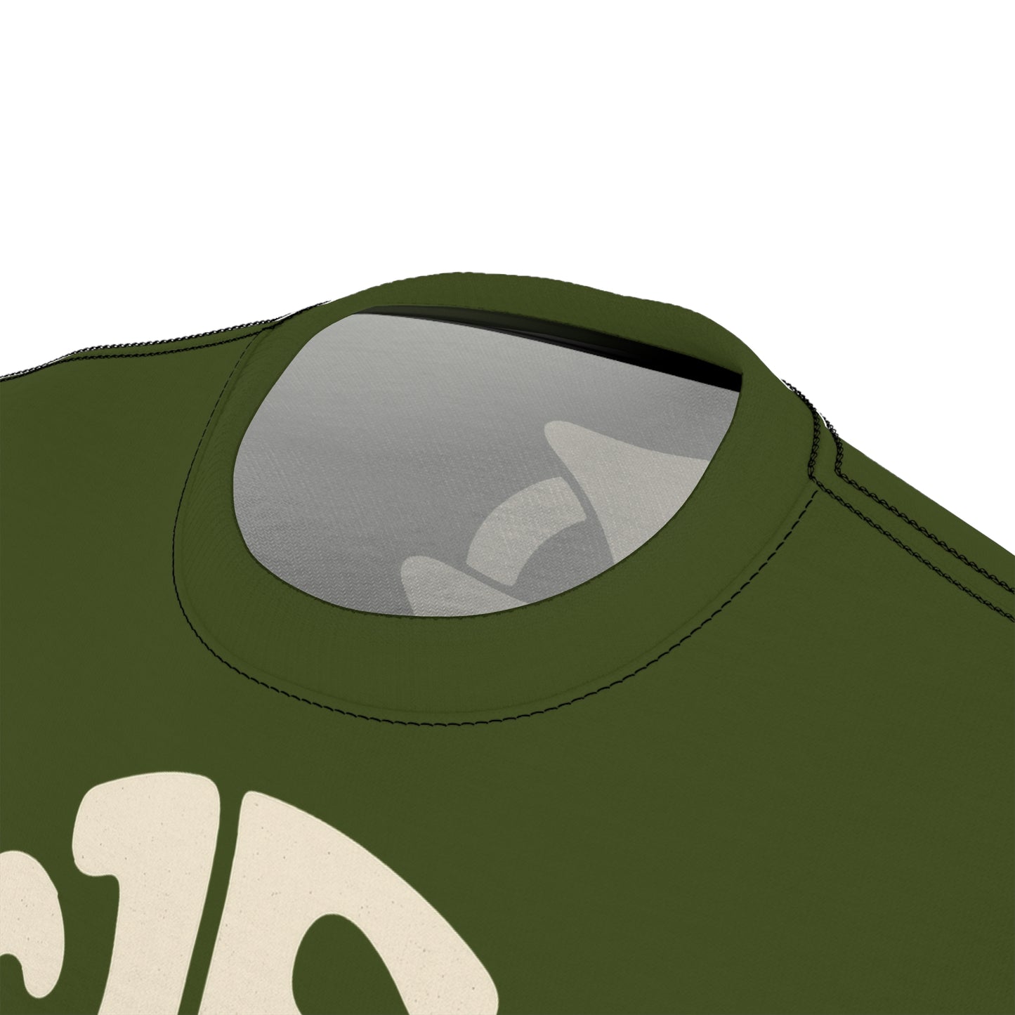 "Retro Jesus", Unisex T-shirt (Verdun Green)