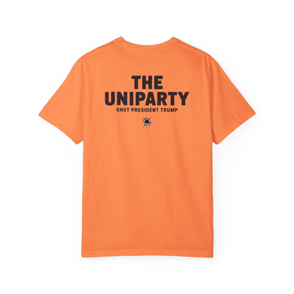 "The Uniparty Shot President Trump" #02, Unisex T-shirt