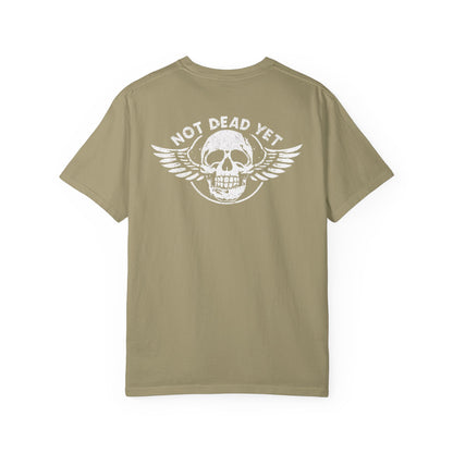 "Not Dead Yet - Winged Skull", Unisex T-shirt