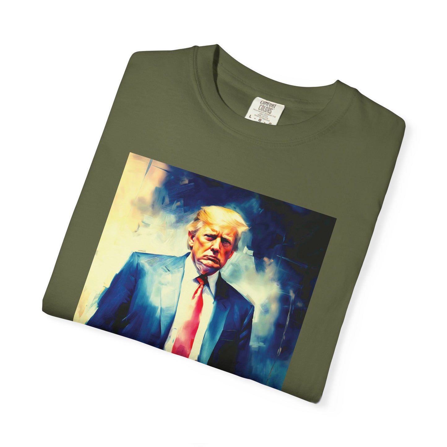 "Trump Portrait No. 6", Unisex T-shirt (Dark Colors)