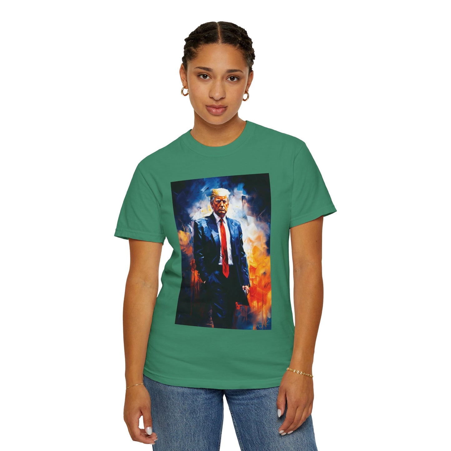 "Trump Portrait" #22, Unisex T-shirt (Dark Colors)