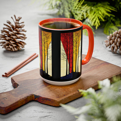 "Go Out in Joy" Isaiah 55:12 (NIV)", Colorful Mugs (11oz & 15oz)