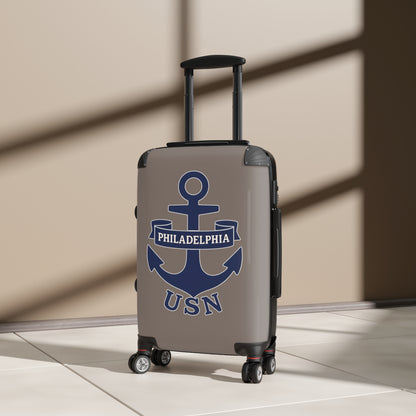 "USN Anchor", Suitcase (Tattletail Brown)