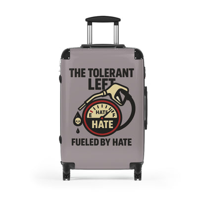 "The Tolerant Left", Suitcase (Walkway Pink Grey)