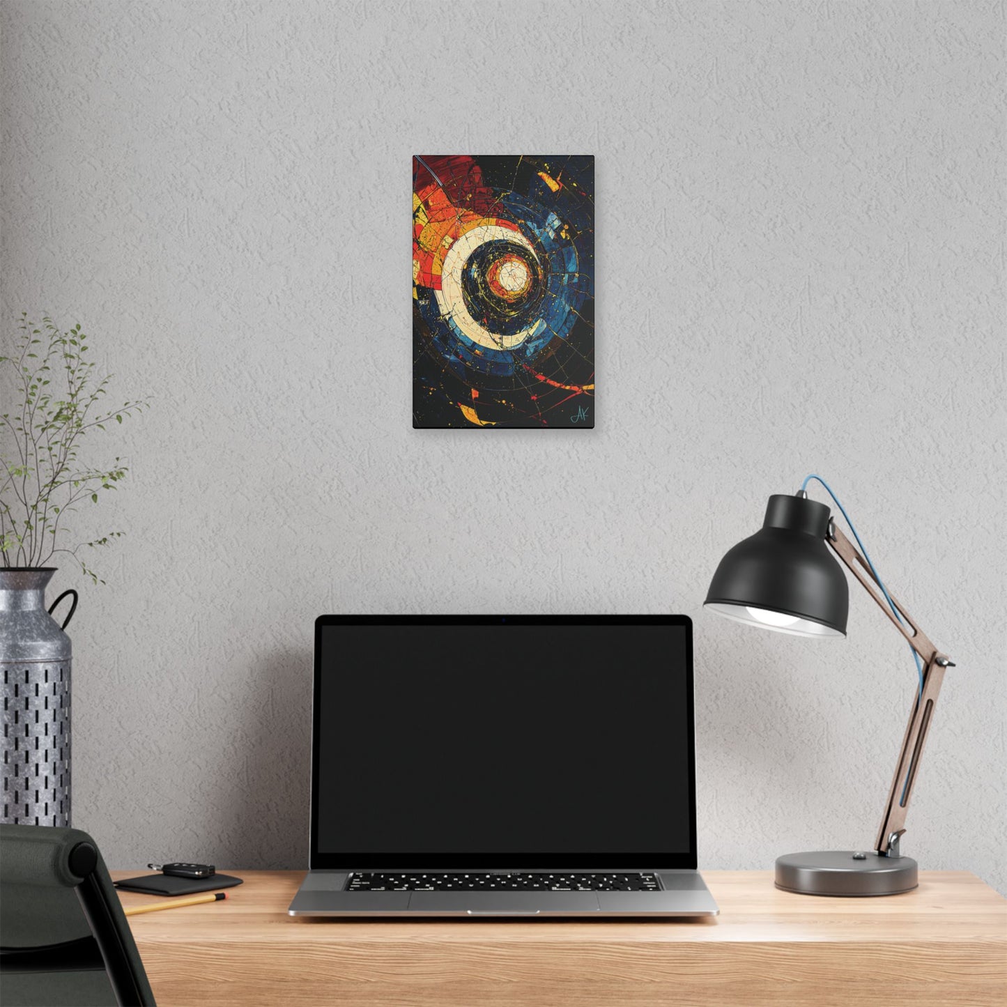 "Shatterdawn Vortex", Stretched Classic Canvas Fine Art Print