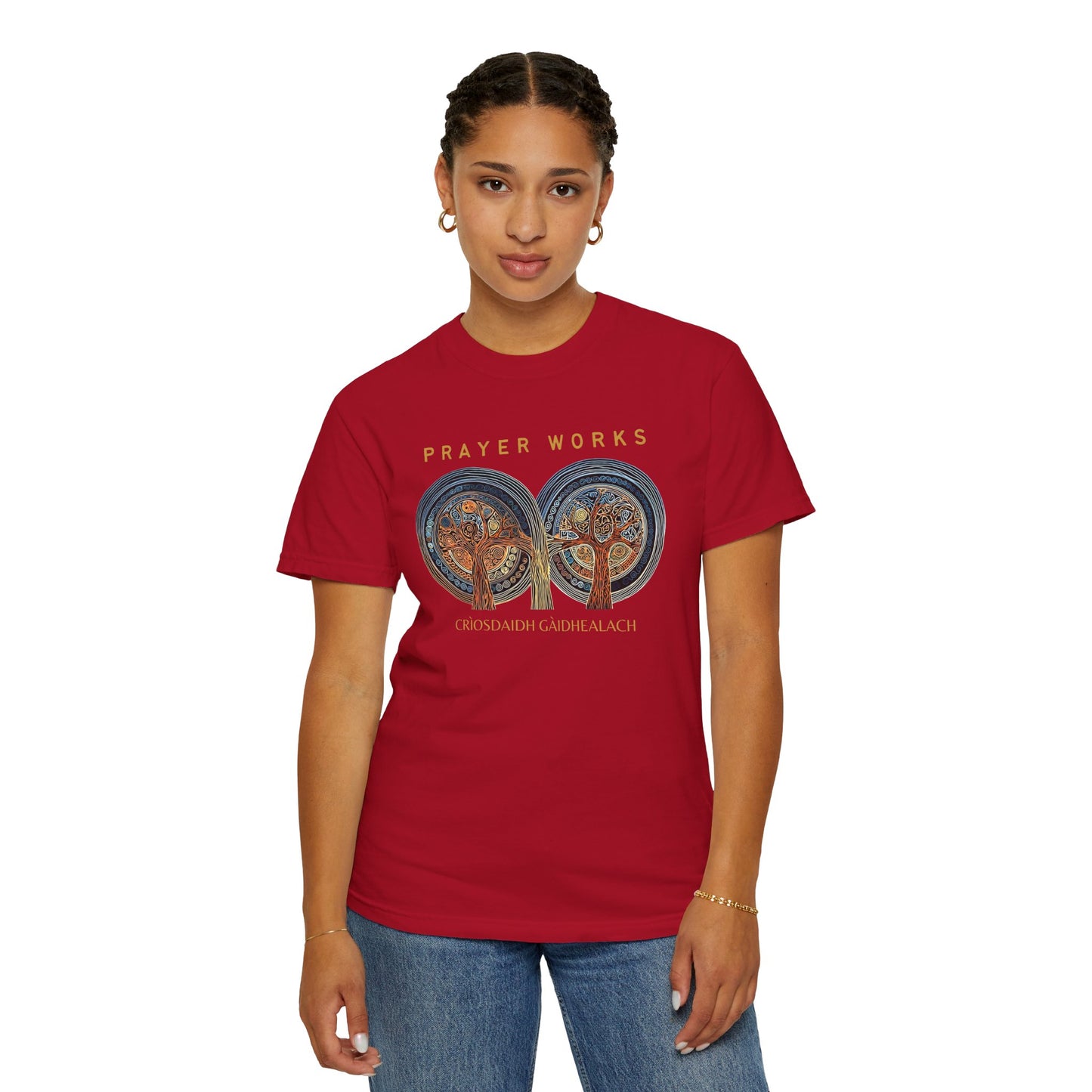 "Prayer Works - Criosdaidh Gàidhealach", Unisex T-shirt