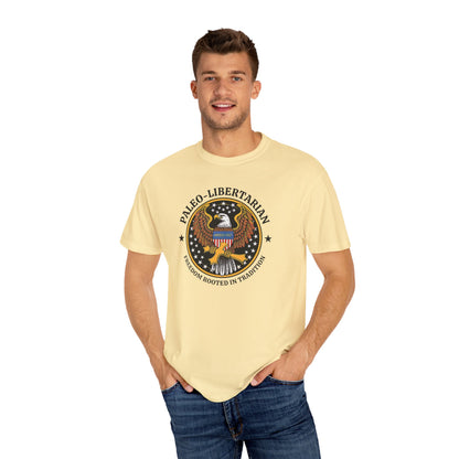 "Paleo-Libertarian" #01, Unisex T-shirt (Light Colors)