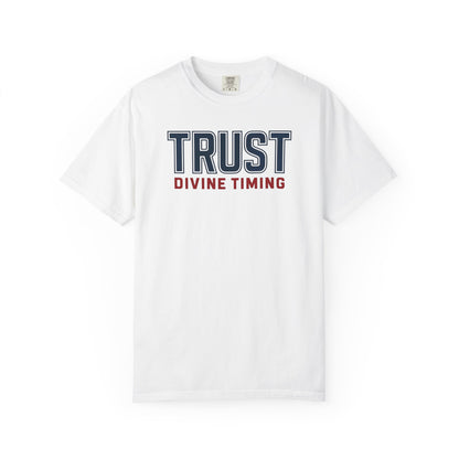 "Trust Divine Timing" #02, Unisex T-shirt