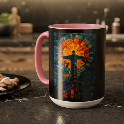"Alpha and Omega - Revelation 22:13", Colorful Mugs (11oz, 15oz)