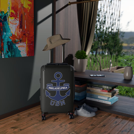 "USN Anchor", Suitcase (Righteous Black)