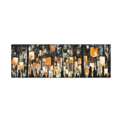 "Lantern Festival", Fine Art Matte Canvas, Stretched, 1.25"
