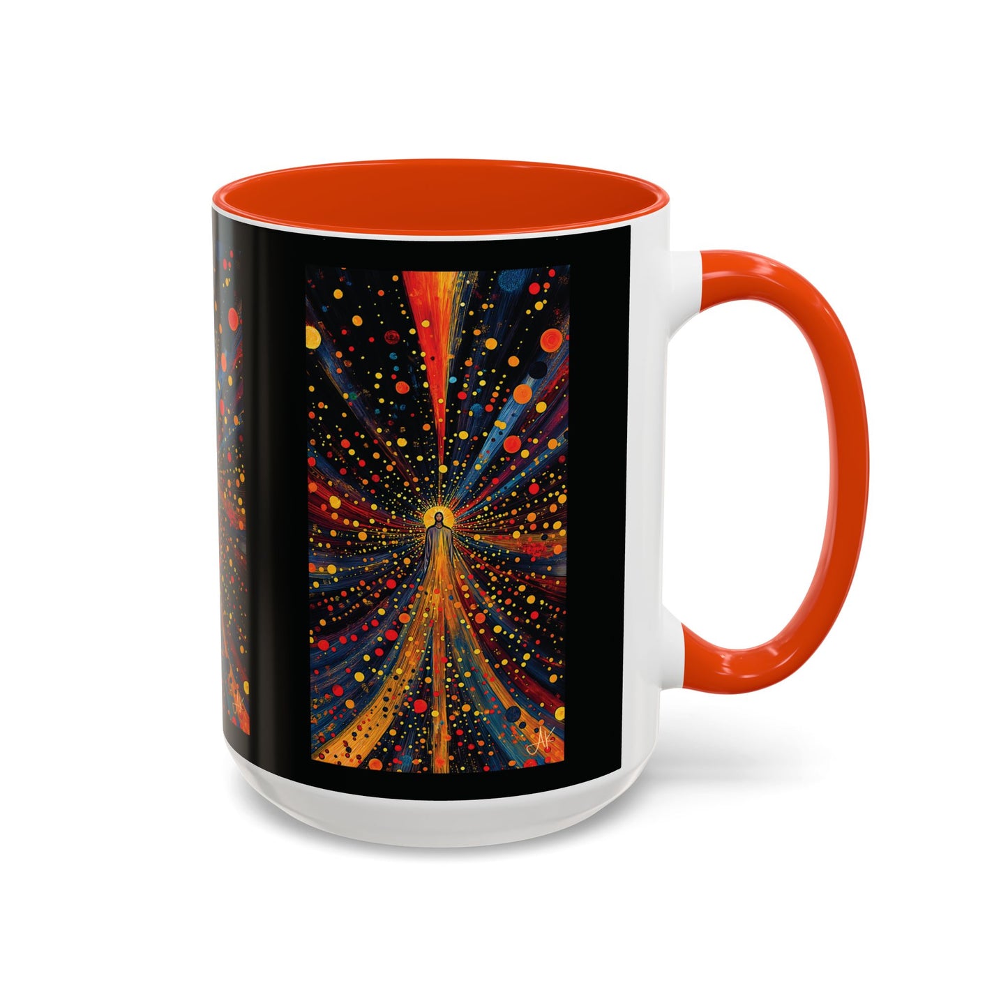 "Illuminated by Grace - 2 Corinthians 4:6", Colorful Mugs (11oz & 15oz)