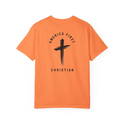 "America First Christian" #05, Unisex T-shirt (Light Colors)