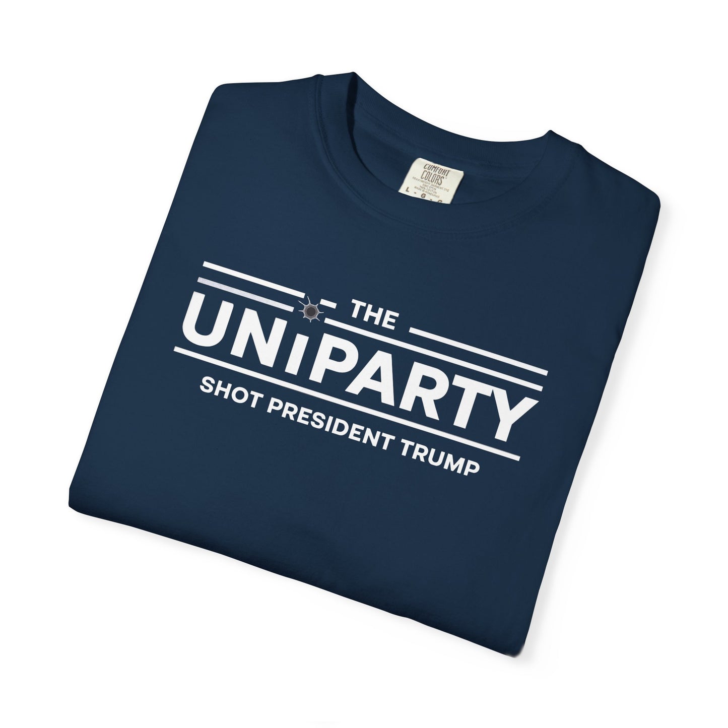 "The Uniparty Shot President Trump" #03, Unisex T-shirt
