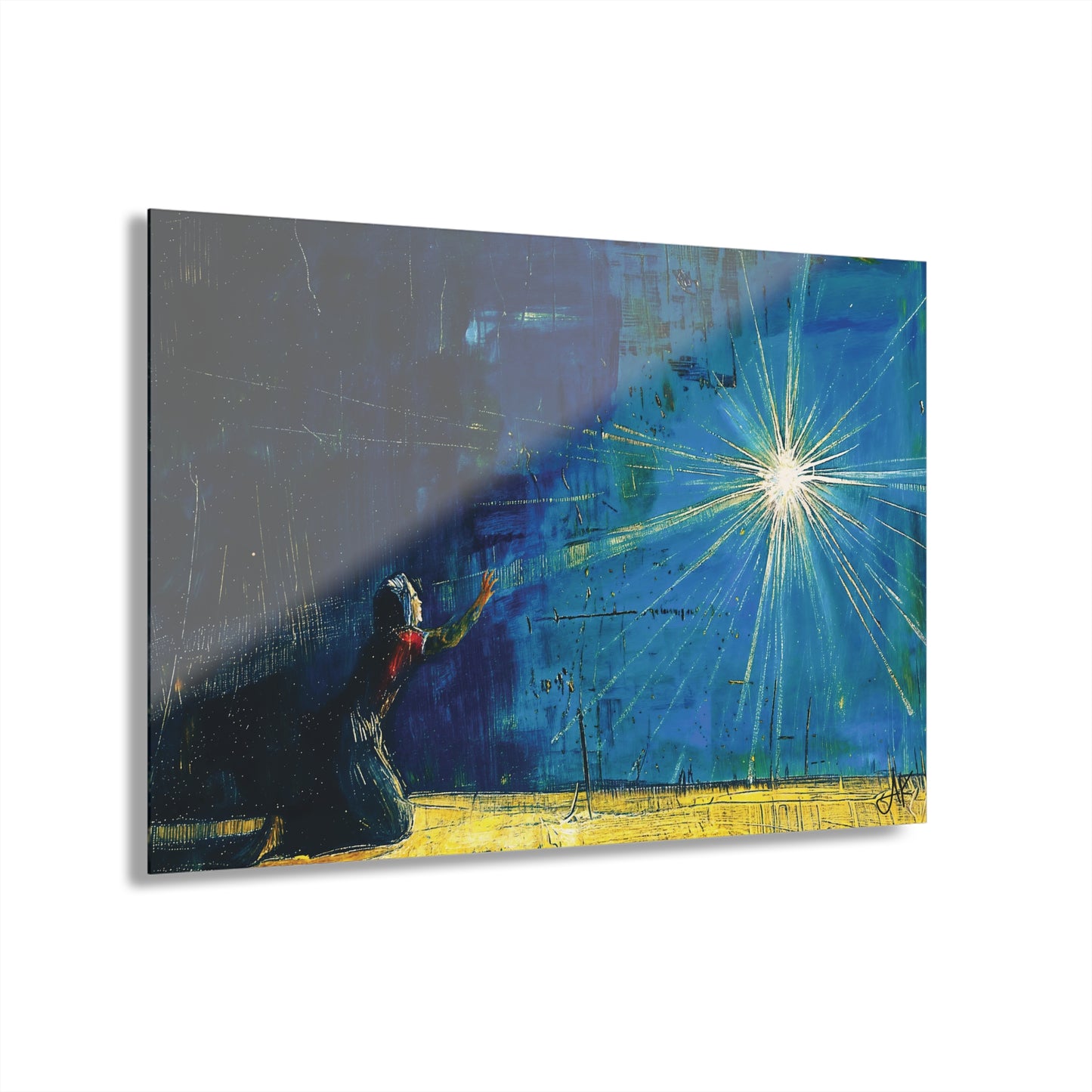 "Miraculous Connection", Fine Art Acrylic Wall Prints (French Cleat Hanging)