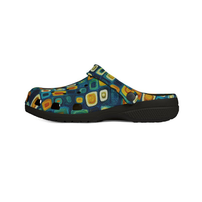 "Soul Mosaic", Foam Rubber Clogs