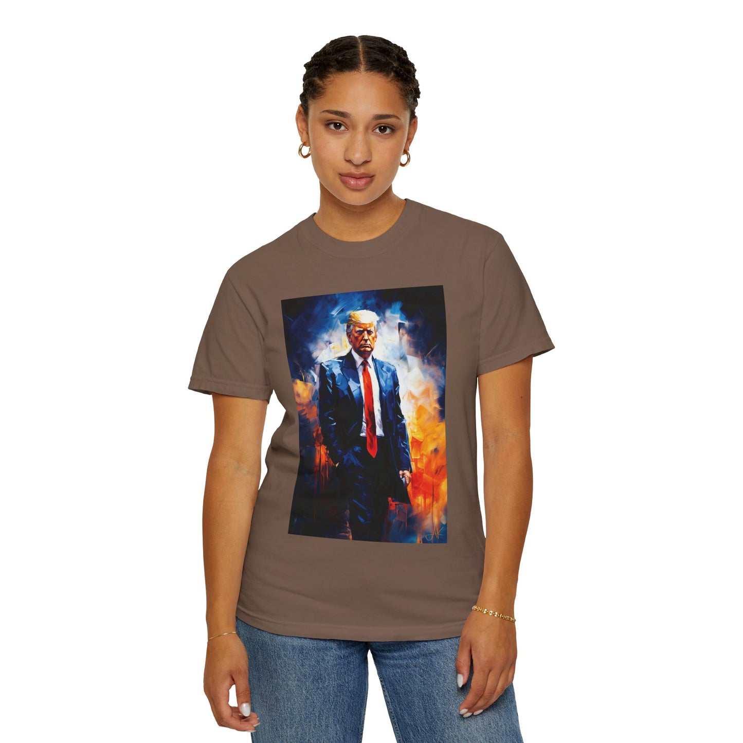"Trump Portrait" #22, Unisex T-shirt (Light Colors)