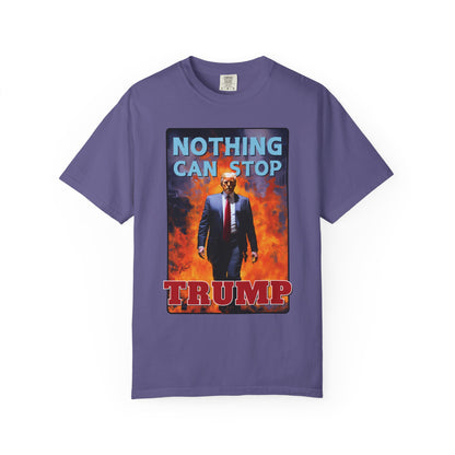 "Nothing Can Stop Trump", Unisex T-shirt (Dark Colors)