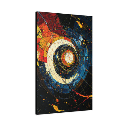 "Shatterdawn Vortex", Fine Art Matte Canvas, Stretched, 1.25"