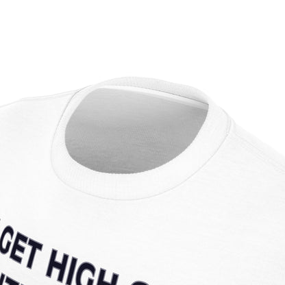 "Intelligent Conversation", Unisex T-shirt (White)