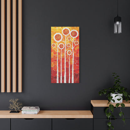 "Solar Grove", Fine Art Matte Canvas, Stretched, 1.25"