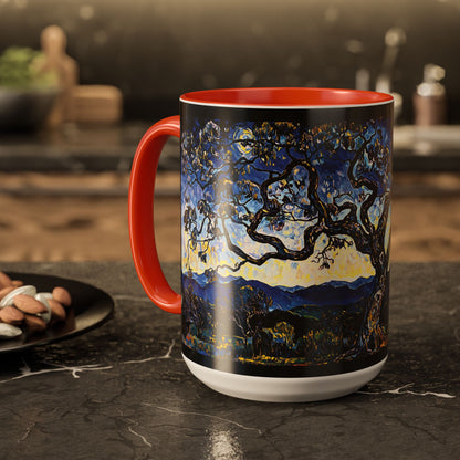 "Crann na Beannachd (Gaelic) - Tree of Blessing (English)", Colorful Mugs (11oz & 15oz)