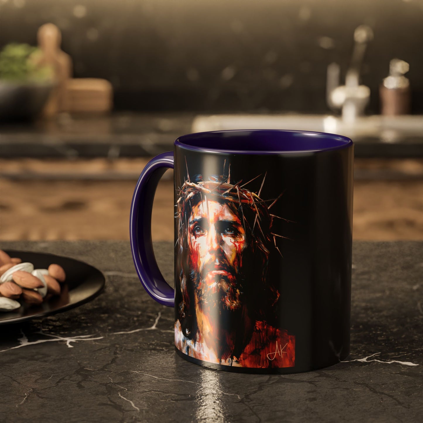 "Crown of Thorns", Colorful Mugs (11oz, 15oz)