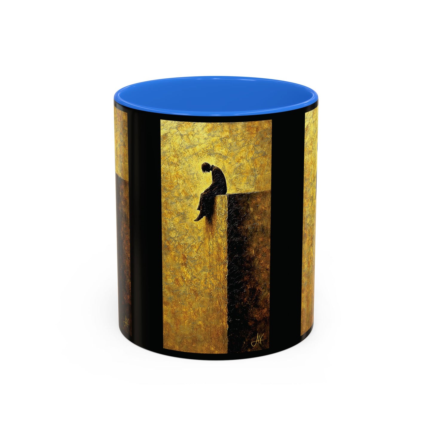 "In Darkest Hour He Is With Me", Colorful Mugs (11oz, 15oz)
