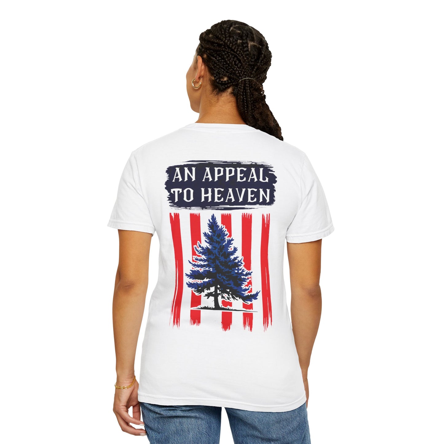 "An Appeal to Heaven", Unisex T-shirt (White)