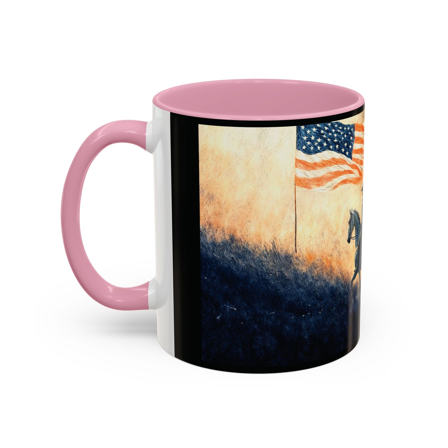 "Liberty under God", Colorful Mugs (11oz, 15oz)