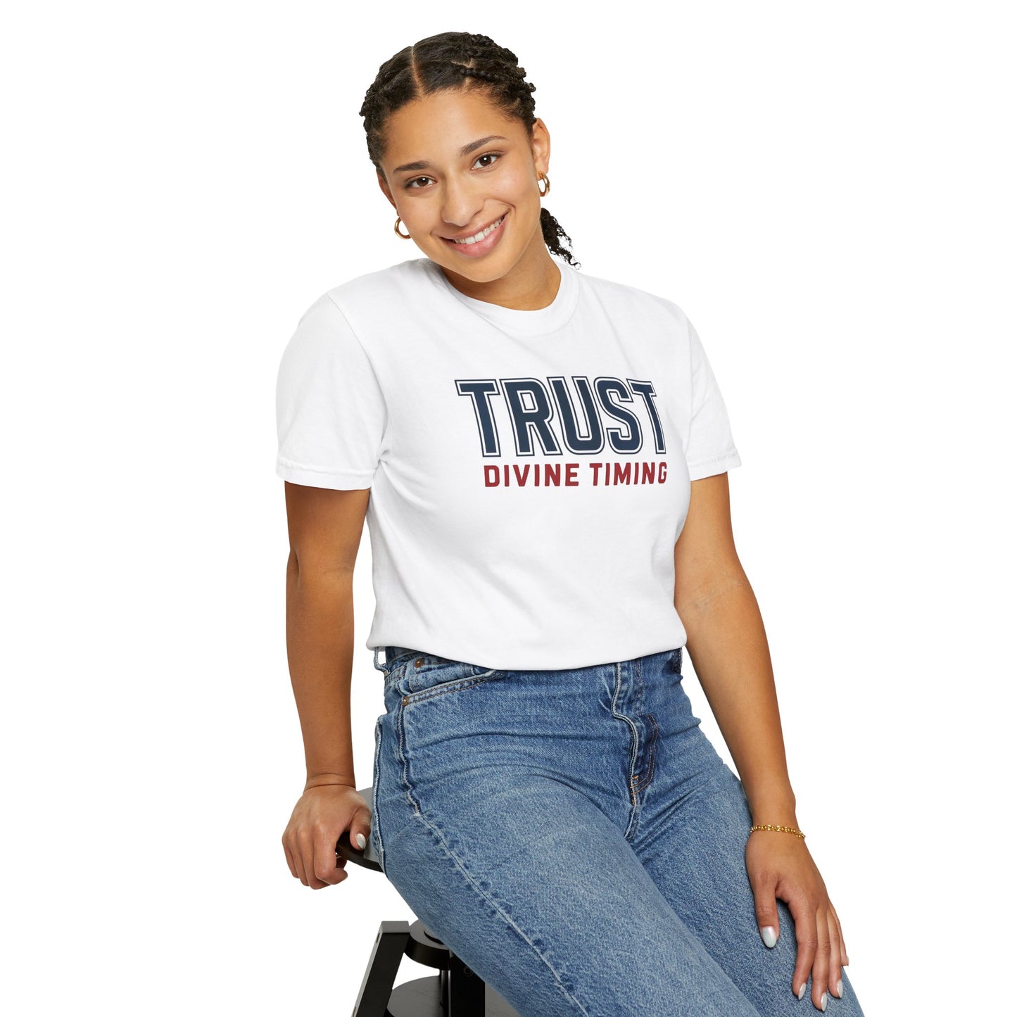 "Trust Divine Timing" #02, Unisex T-shirt