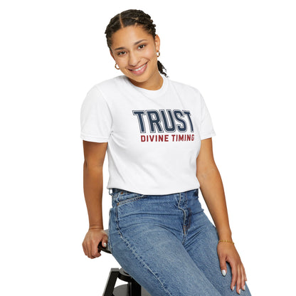 "Trust Divine Timing" #02, Unisex T-shirt