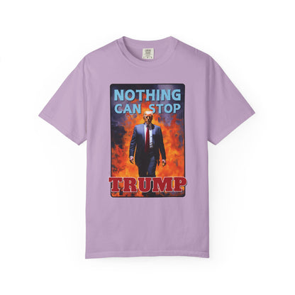 "Nothing Can Stop Trump", Unisex T-shirt (Light Colors)