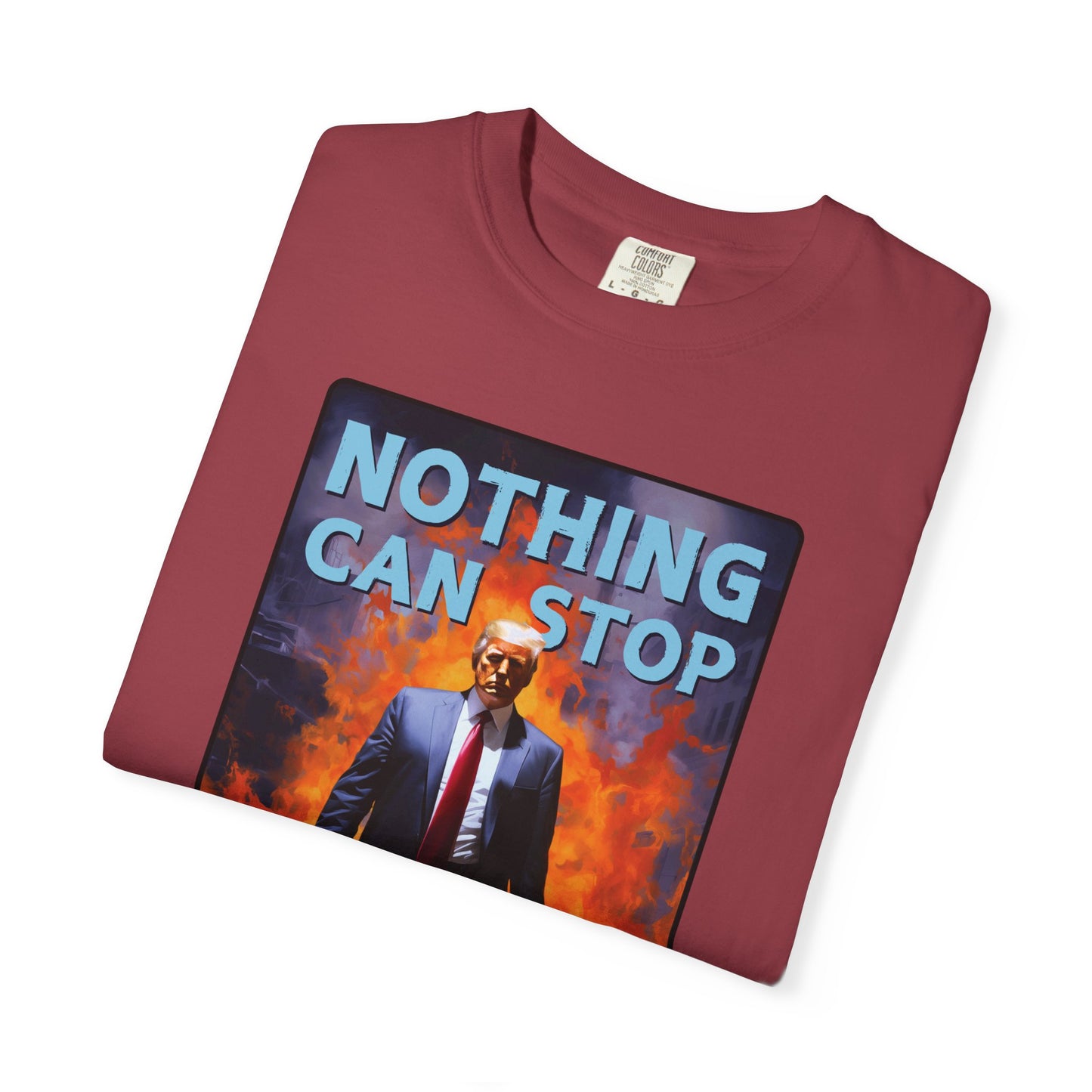 "Nothing Can Stop Trump", Unisex T-shirt (Light Colors)