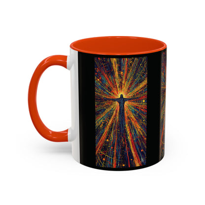"Born Again in His Radiance - Isaiah 60:1", Colorful Mugs (11oz & 15oz)